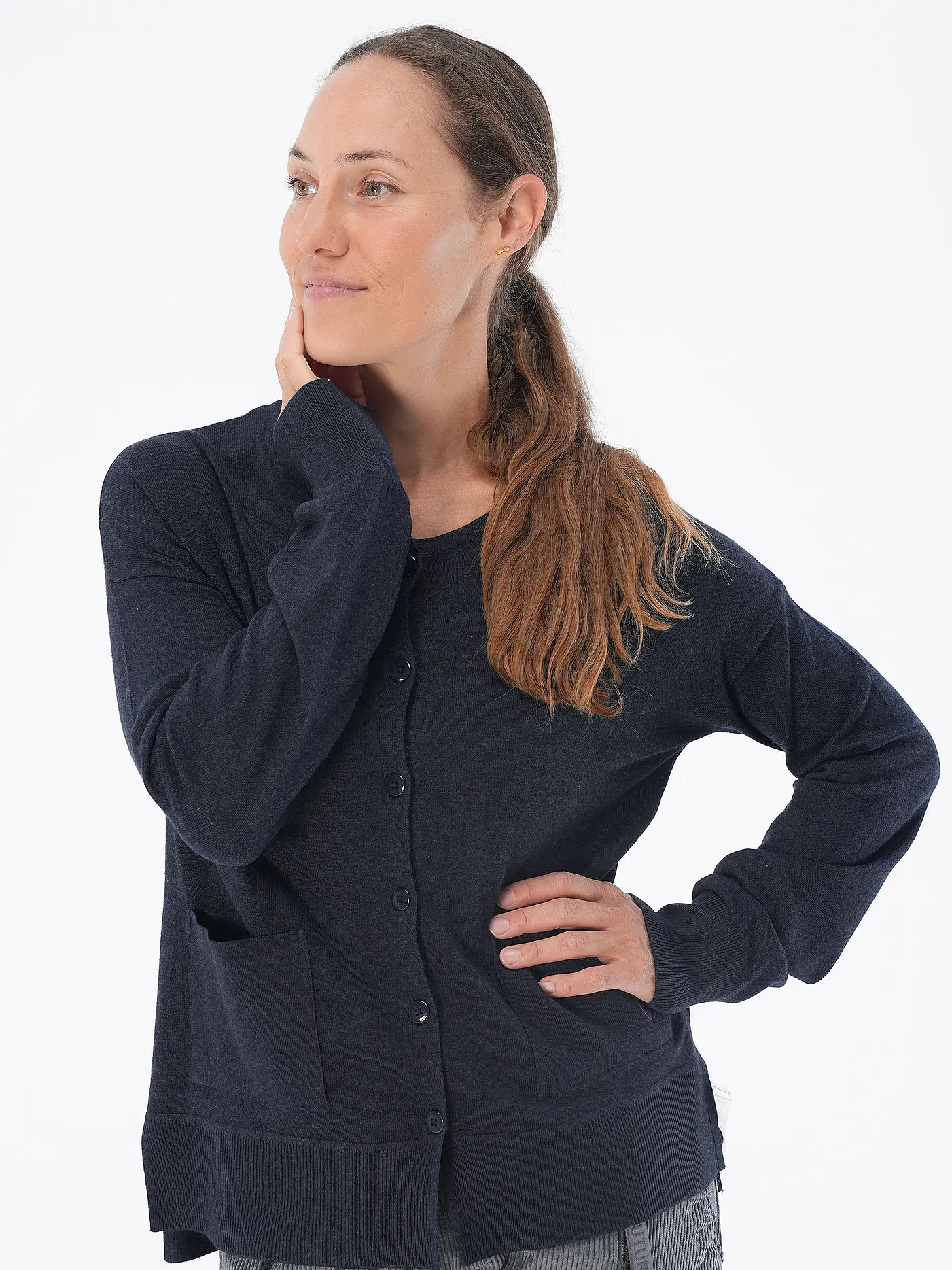 LIEBLINGSSTÜCK | Strickjacke LALENAL | dunkelblau